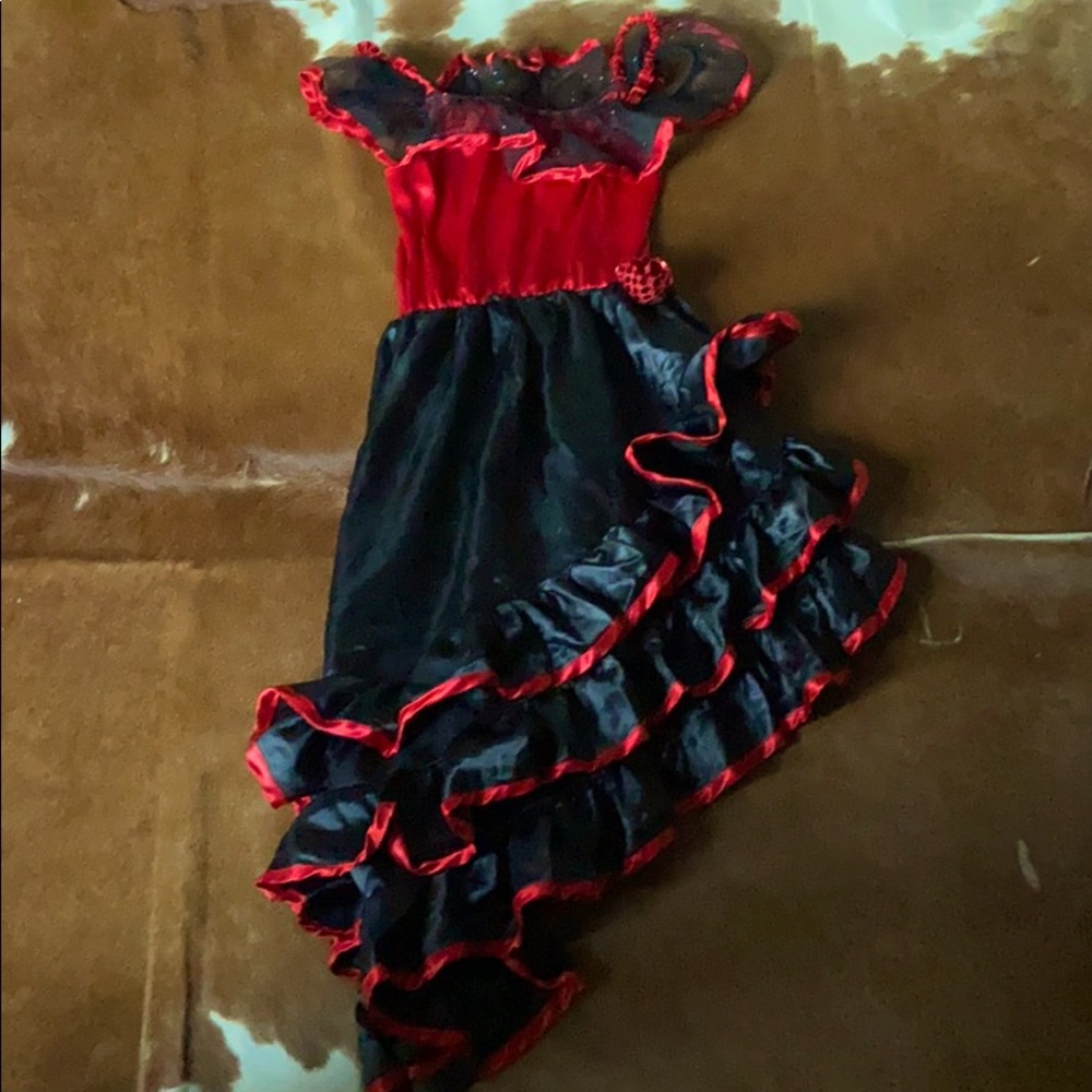 Spanish Dancer Kids Costume